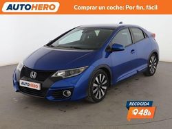 Azul Usado 2015 Honda Civic Elegance Berlina | 11.799 € (Precio justo)