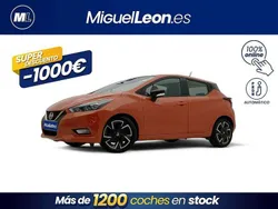 Naranja Usado 2021 Nissan Micra Utilitario | 14.485 € (Precio justo)