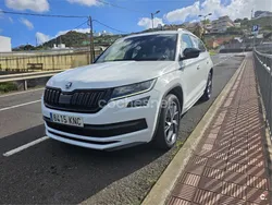 Blanco Usado 2018 Skoda Kodiaq SportLine SUV | 24.000 € (Precio justo)