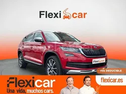 Rojo Usado 2020 Skoda Kodiaq Scout 4x4 SUV | 22.590 € (Precio justo)