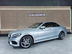 Gris / plata Usado 2014 Mercedes C220 AMG line Berlina | 19.490 € (Buen precio)