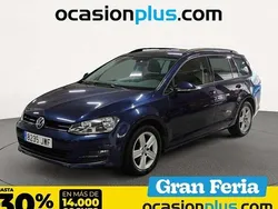Azul Usado 2017 VW Golf VII Advance Familiar | 15.490 € (Un poco caro)