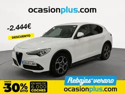 Blanco Usado 2022 Alfa Romeo Stelvio Sprint SUV | 26.890 € (Precio justo)