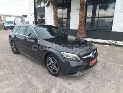 Negro Usado 2019 Mercedes C200 Familiar | 20.900 € (Precio justo)