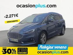 Azul Usado 2022 Ford S-MAX Titanium Monovolumen | 24.990 € (Buen precio)