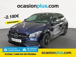 Azul Usado 2018 Mercedes CLA200 Familiar | 23.300 € (Precio justo)
