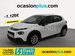 Blanco Usado 2019 Citroën C3 Feel Utilitario | 12.290 € (Precio justo)
