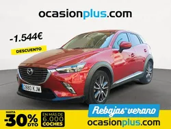 Rojo Usado 2018 Mazda CX-3 Luxury SUV | 16.990 € (Un poco caro)