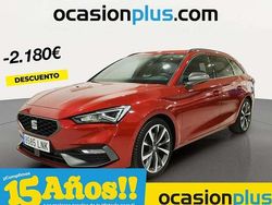 Rojo Usado 2021 Seat Leon ST FR Familiar | 21.810 € (Un poco caro)
