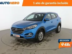 Azul Usado 2018 Hyundai Tucson SUV | 16.399 € (Precio justo)