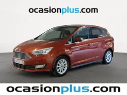 Rojo Usado 2015 Ford C-MAX Titanium Monovolumen | 12.990 € (Precio justo)
