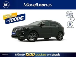 Negro Usado 2021 Nissan Qashqai N-Connecta SUV | 20.985 € (Buen precio)