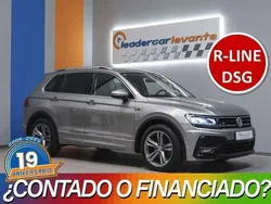 Plateado Usado 2021 VW Tiguan R-line SUV | 26.900 € (Precio justo)