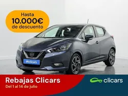 Gris Usado 2021 Nissan Micra Acenta Utilitario | 12.490 € (Precio justo)