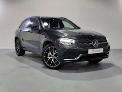 Gris Usado 2022 Mercedes GLC220 SUV | 41.399 € (Precio justo)