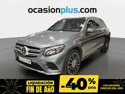 Gris Usado 2017 Mercedes GLC250 SUV | 33.490 € (Precio justo)
