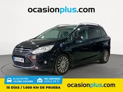 Negro Usado 2014 Ford C-MAX Titanium Monovolumen | 9990 € (Precio justo)