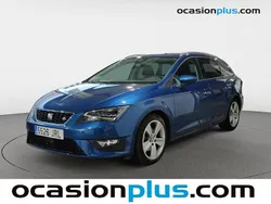 Azul Usado 2016 Seat Leon ST FR Familiar | 16.150 € (Precio justo)