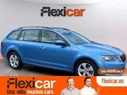 Azul Usado 2019 Skoda Octavia Familiar | 15.490 € (Precio justo)