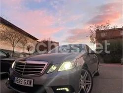Gris / plata Usado 2010 Mercedes E250 Avantgarde Berlina | 7200 € (Super precio)