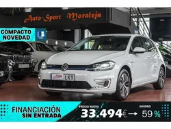 Blanco Usado 2020 VW e-Golf Utilitario | 12.900 € (Precio justo)