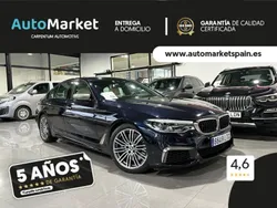 Azul Usado 2017 BMW M550 Sport Line Berlina | 49.900 €