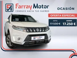 Blanco Usado 2021 Suzuki Vitara GLX SUV | 17.250 € (Precio justo)