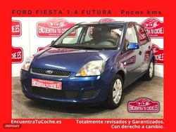 Azul Usado 2008 Ford Fiesta Futura Utilitario | 5990 € (Un poco caro)