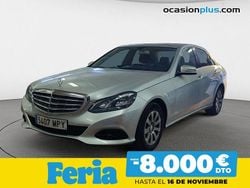 Gris plata Usado 2015 Mercedes E200 Berlina | 16.590 € (Buen precio)