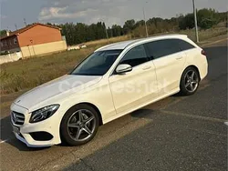 Blanco Usado 2016 Mercedes C220 AMG Familiar | 20.950 € (Precio justo)