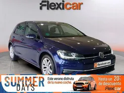 Azul Usado 2019 VW Golf VII Advance Berlina | 18.490 € (Precio justo)