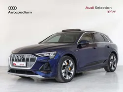Azul Usado 2021 Audi e-tron S-Line SUV | 29.150 € (Precio justo)