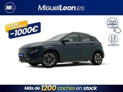 Azul Usado 2021 Hyundai Kona SUV | 19.985 € (Precio justo)