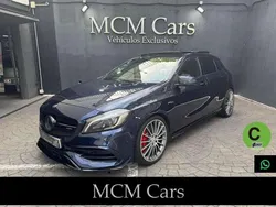 Azul Usado 2017 Mercedes A45 AMG AMG Berlina | 30.999 € (Precio justo)