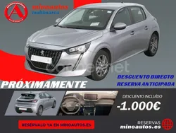 Gris / plata Usado 2021 Peugeot 208 Active Utilitario | 12.890 € (Precio justo)