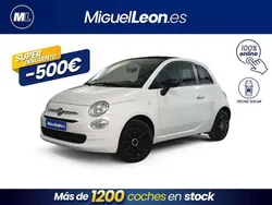 Blanco Usado 2019 Fiat 500 Lounge Utilitario | 8485 € (Buen precio)