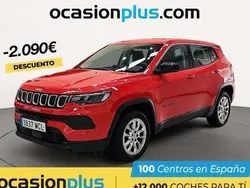 Blanco Usado 2022 Jeep Compass Longitude SUV | 20.900 € (Precio justo)