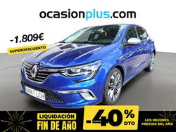 Azul Usado 2019 Renault Mégane GT Line GT-Line Berlina | 19.900 € (Precio justo)