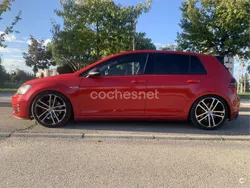 Rojo Usado 2015 VW Golf VII GTD Berlina | 17.500 € (Precio justo)
