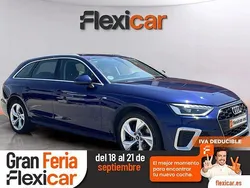 Azul Usado 2021 Audi A4 S-Line Familiar | 26.990 € (Precio justo)