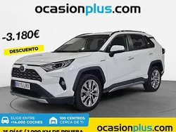 Blanco Usado 2021 Toyota RAV4 Hybrid Luxury SUV | 31.810 € (Buen precio)