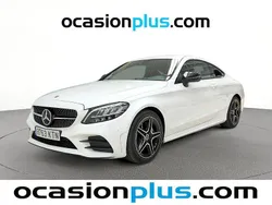 Blanco Usado 2019 Mercedes C200 AMG Coupe | 27.455 € (Precio justo)
