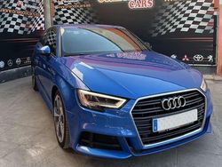 Azul Usado 2018 Audi A3 S-Line Berlina | 20.300 € (Precio justo)