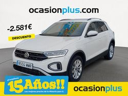 Blanco Usado 2024 VW T-Roc Life SUV | 28.400 € (Precio justo)