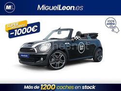 Negro Usado 2009 Mini Cooper S Cabriolet Descapotable | 11.985 € (Precio justo)