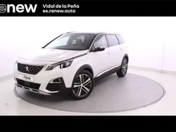 Blanco Usado 2019 Peugeot 5008 GT Monovolumen | 23.490 € (Precio justo)