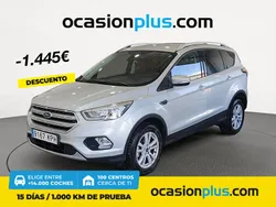 Gris / plata Usado 2018 Ford Kuga Trend SUV | 15.900 € (Precio justo)