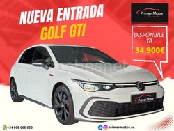 Blanco Usado 2022 VW Golf VIII GTI Berlina | 34.900 € (Precio justo)