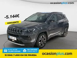 Gris / plata Usado 2022 Jeep Compass Limited SUV | 19.790 € (Precio justo)