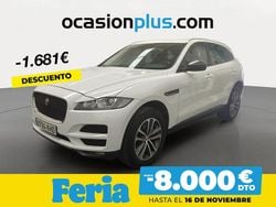 Blanco Usado 2017 Jaguar F-Pace Pure SUV | 18.500 € (Precio justo)